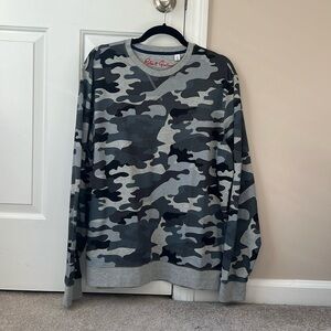 Robert Graham Men's Light Weight Camo Sweatshirt